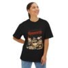 Everything Is Temporarily Fine Oversized Graphic T-Shirt | Office Humor Unisex Tee