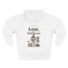 Lost but Well Dressed Graphic Hoodie | Travel Fashion Humor Unisex Hoodie
