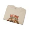 Home Is Where the Fur Sticks Graphic Sweatshirt | Pet Humor Unisex Sweatshirt