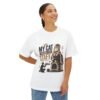 My Cat Thinks I'm Staff Oversized Graphic T-Shirt | Cat Humor Unisex Tee
