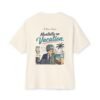 Mentally on Vacation Oversized Graphic T-Shirt | Vacation Humor Unisex Tee