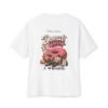 Donut Worry I Tried Oversized Graphic T-Shirt | Donut Humor Unisex Tee