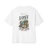 Lost Looks Good on Me Oversized Graphic T-Shirt | Travel Humor Unisex Tee
