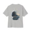 Let the Ocean Take the Noise Oversized Graphic T-Shirt | Ocean Mindfulness Unisex Tee