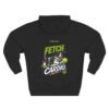 Fetch Is My Cardio Graphic Hoodie | Dog Fitness Humor Unisex Hoodie