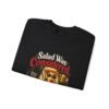 Salad Was Considered Graphic Sweatshirt | Pizza Humor Unisex Sweatshirt