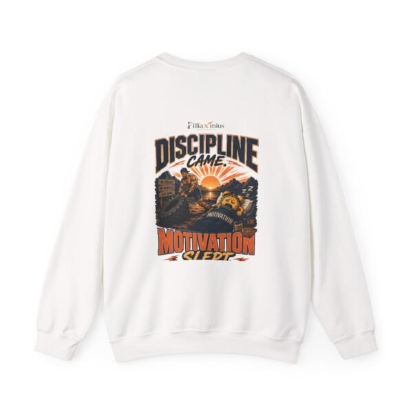 Discipline Came Motivation Slept Graphic Sweatshirt | Fitness Motivation Unisex Sweatshirt