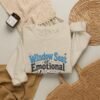 Window Seat or Emotional Damage Graphic Sweatshirt | Travel Humor Unisex Sweatshirt