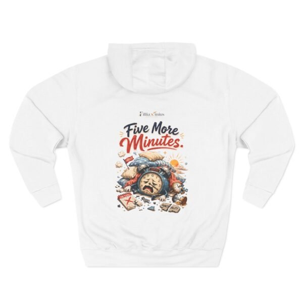 Five More Minutes Graphic Hoodie | Sleep Humor Unisex Hoodie