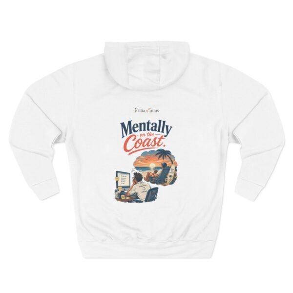 Mentally on the Coast Graphic Hoodie | Beach Humor Unisex Hoodie