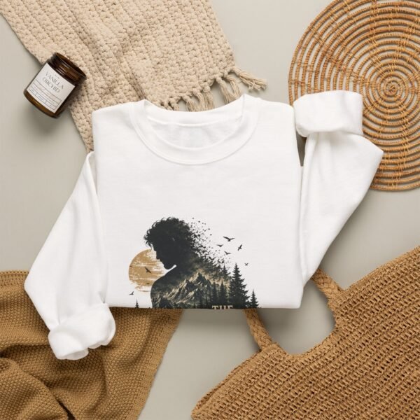 The Wild Knows My Name Graphic Sweatshirt | Nature Adventure Unisex Sweatshirt