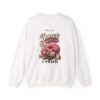 Donut Worry I Tried Graphic Sweatshirt | Donut Humor Unisex Sweatshirt