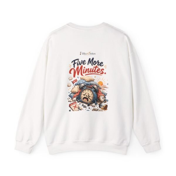 Five More Minutes Graphic Sweatshirt | Sleep Humor Unisex Sweatshirt