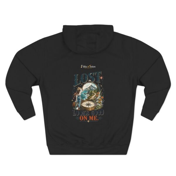 Lost Looks Good on Me Graphic Hoodie | Travel Humor Unisex Hoodie