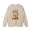 Raised on Values and Second Servings Graphic Sweatshirt | Family And Food Unisex Sweatshirt