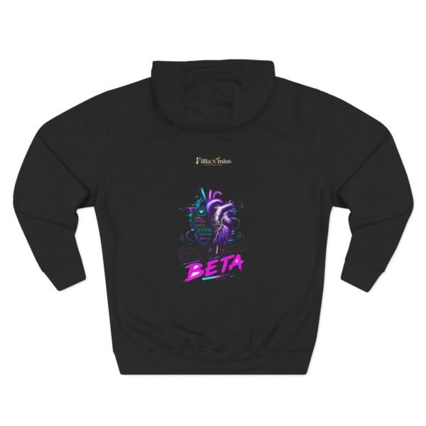 Emotionally in Beta Graphic Hoodie | Technology Humor Unisex Hoodie