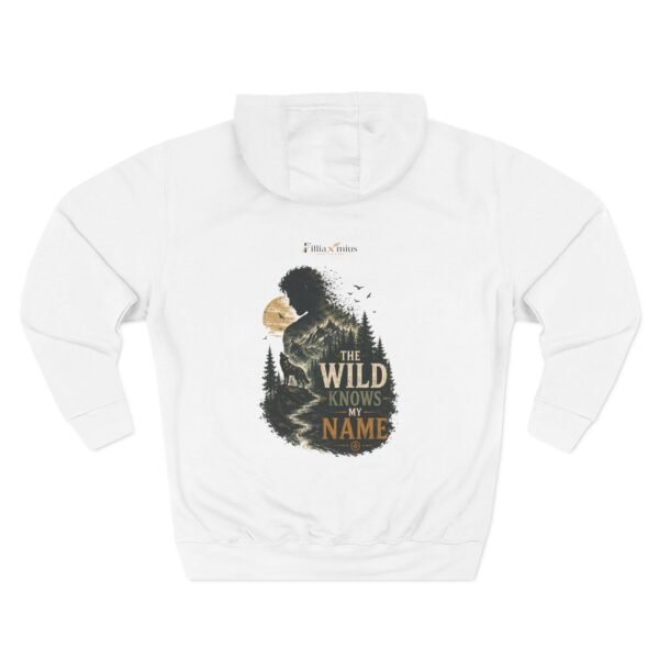 The Wild Knows My Name Graphic Hoodie | Nature Adventure Unisex Hoodie